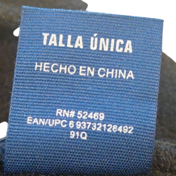 George Black Beanie Hat One Size - Picture 6 of 6